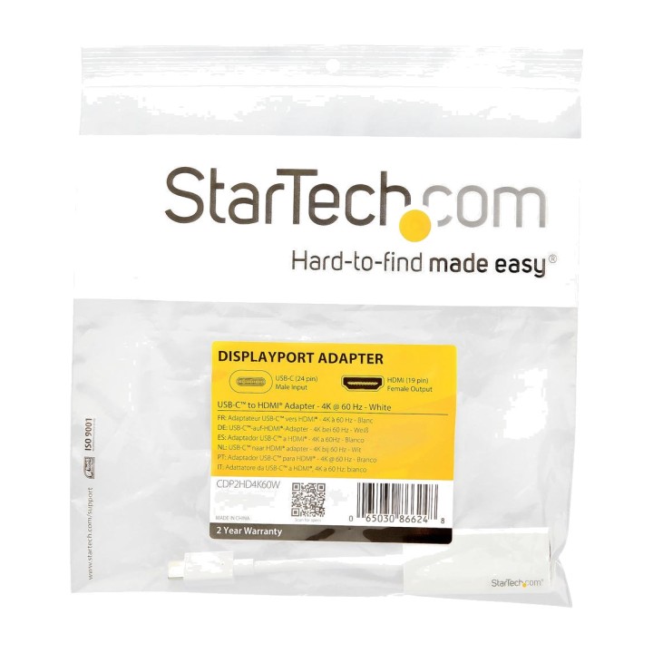 STARTECH.COM Adaptor USB-C la HDMI 4K60HZ CDP2HD4K60W