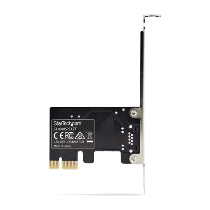 STARTECH.COM Tarjeta de red PCI Express x1 con puerto Gigabit RJ45 ST1000SPEX2T DSP0000041283