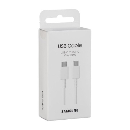 câble de charge rapide et de données avec connecteurs usb-c aux deux extrémités ep-dx310 180 cm 3a