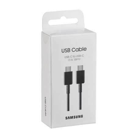 câble de charge rapide et de données avec connecteurs usb-c aux deux extrémités ep-dx310 180 cm 3a