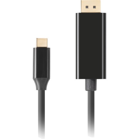 videokaapeli uros-liittimillä usb-c-displayport 4k 60hz 3 m