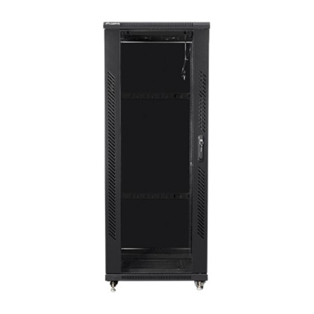 talna rack omara s steklenimi vrati 19" 32u 600x600mm ff01-6632-12b