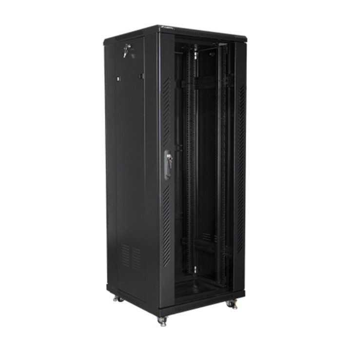 LANBERG Talna rack omara s steklenimi vrati 19" 32U