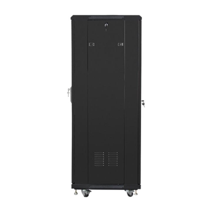 LANBERG Golvrackskåp med glasdörr 19" 32U 600X600MM