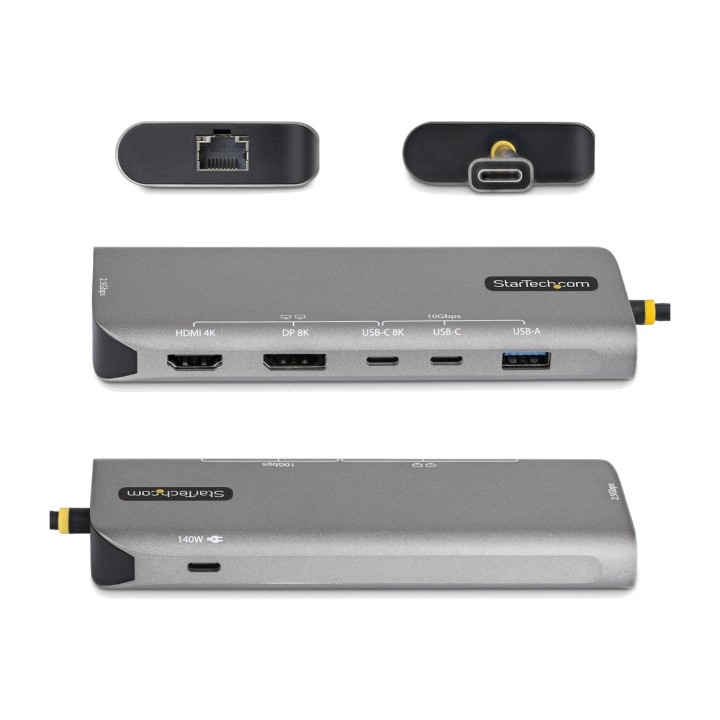 STARTECH.COM Multiportadapter USB4 7 i 1 för bärbar dator