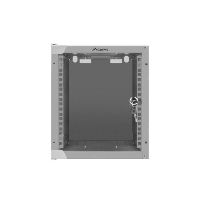 LANBERG Armoire rack murale avec porte vitrée 10" 6U