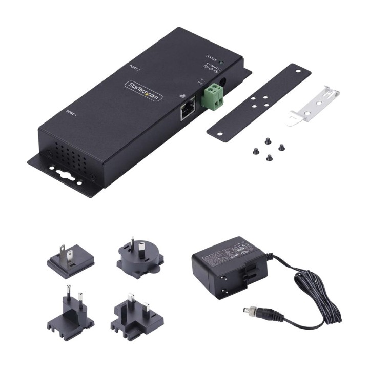 STARTECH.COM 2-port serial-to-Ethernet device server RS232