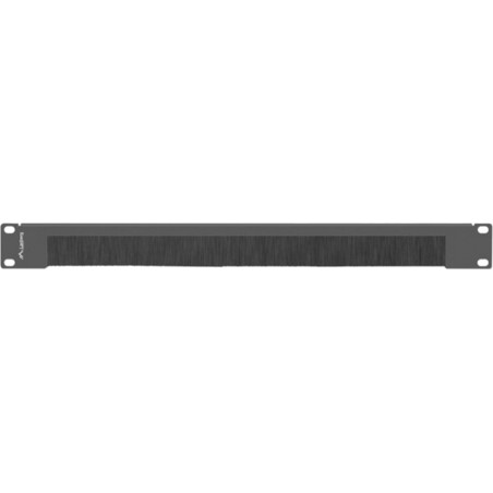 panneau passe-câbles avec brosse pour armoire rack 19" 1u ak-1103-b
