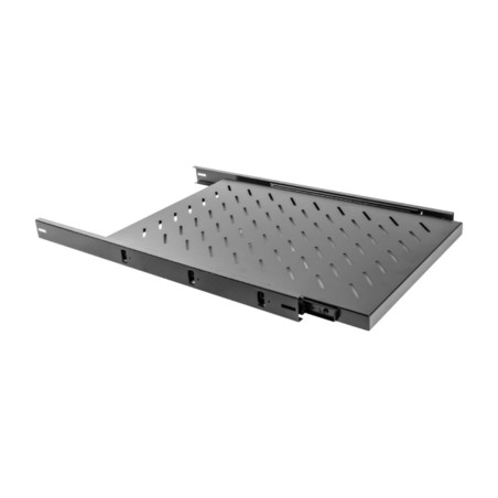 wysuwana taca do szafy rack 19" 1u 465x750mm 60kg ak-1011-b