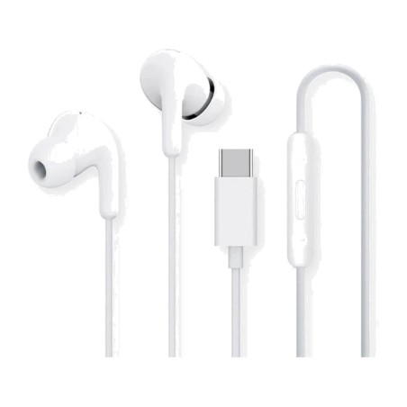 intraurální sluchátka s kabelem a mikrofonem type-c-earphones 125 cm