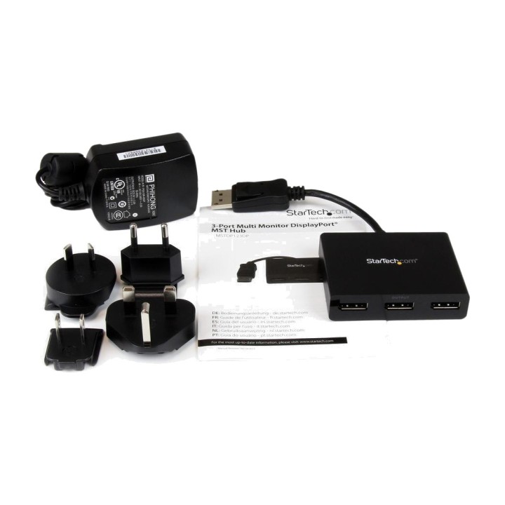 STARTECH.COM Hub MST DisplayPort pour 3 moniteurs DP-1.2