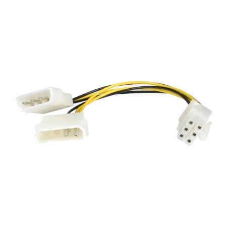 dvojni napajalni adapterski kabel lp4 na pci express 6-pinski 15 cm lp4pciexadap