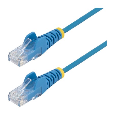 latiguillo de red rj45 delgado sin enganches cat6 utp lszh 28awg 2 m