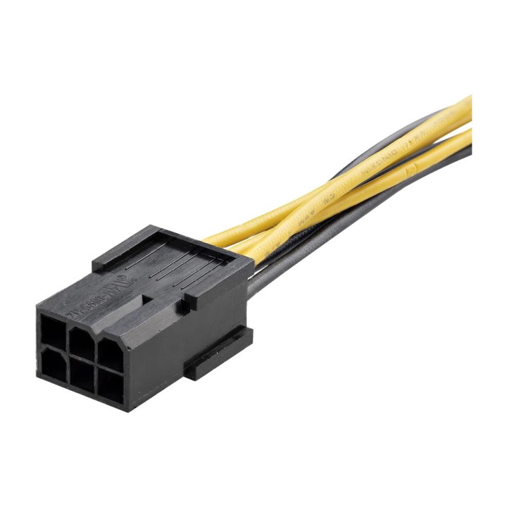 STARTECH.COM PCI-Express-Stromadapterkabel von 6 auf 8 Pins