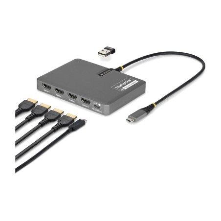 usb tipa c adapter za 4 zaslone hdmi 4k60hz quad-usbhdmi-adapt