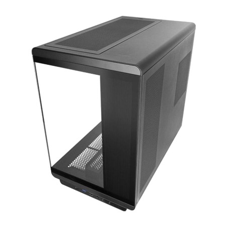 caja para pc semitorre invertida con cristal templado mc-rev atx-argb