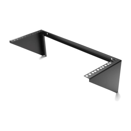 soporte vertical de pared para equipos rack 4u 19" rk419wallv