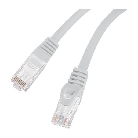latiguillo de red sin apantallar en cobre puro con conectores rj45 cat6 u/utp lszh 3 m