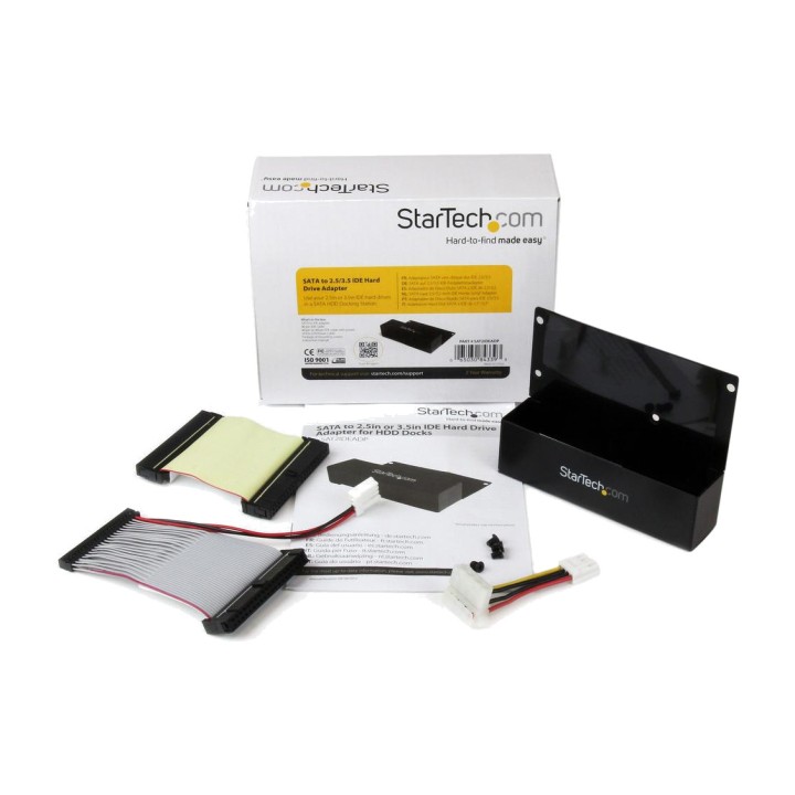 STARTECH.COM Adaptador de disco duro IDE a SATA 2,5" 3,5"