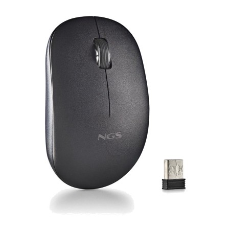 mouse wireless silenzioso con ricevitore usb fog-pro 1000dpi
