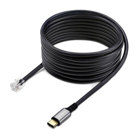 usb-c till rj9-adapter för headset med mikrofon 180 cm ur9-headset-adapter