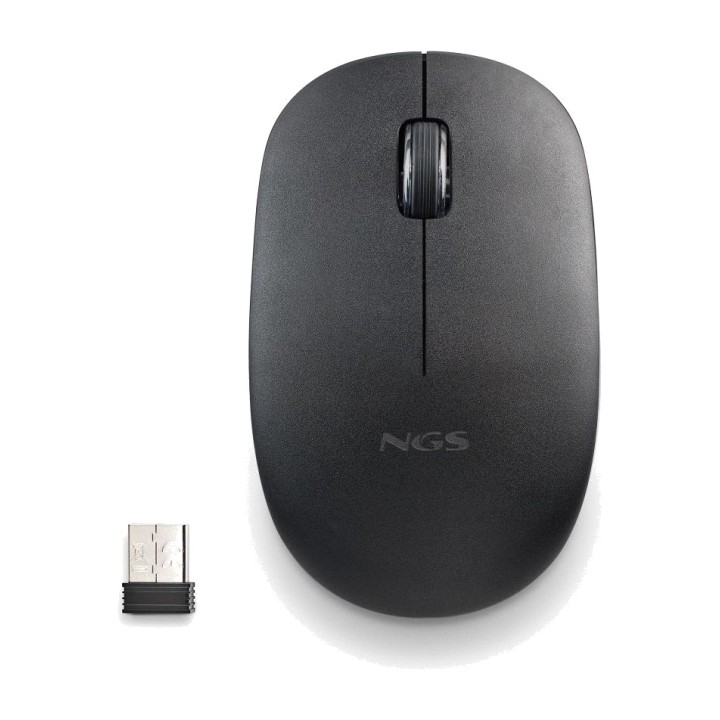 NGS Leise kabellose Maus mit USB-Empfänger FOG-PRO 1000DPI