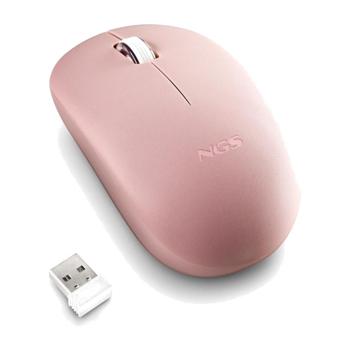 NGS Souris sans fil silencieuse avec récepteur USB FOG-PRO