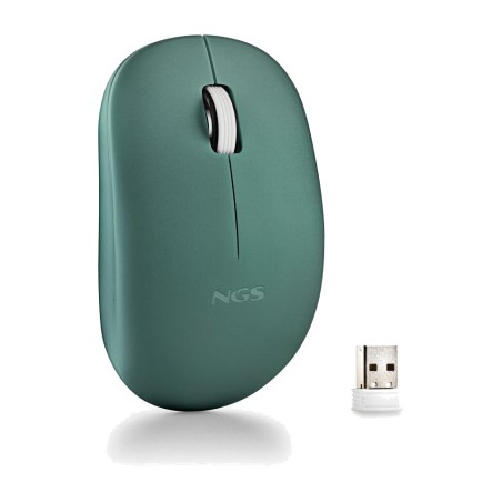 ratón inalámbrico silencioso con receptor usb fog-pro 1000dpi