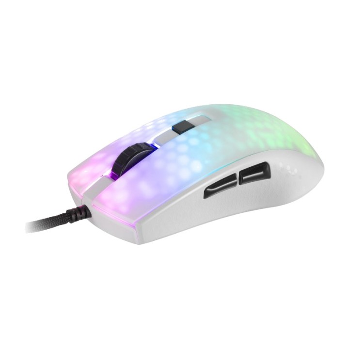 MARS GAMING Ultralight translucent mouse with RGB lighting