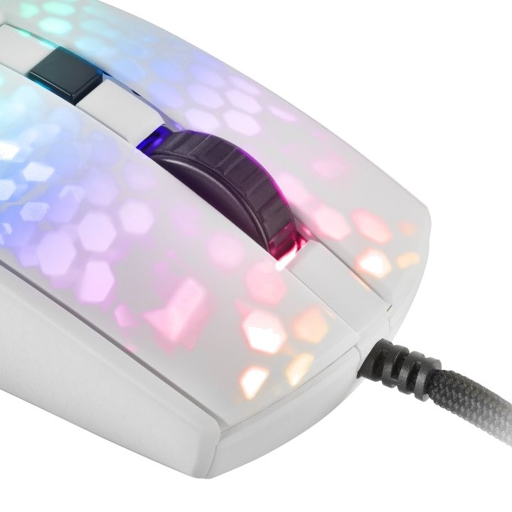 MARS GAMING Ultraleichte, transluzente Gaming-Maus mit