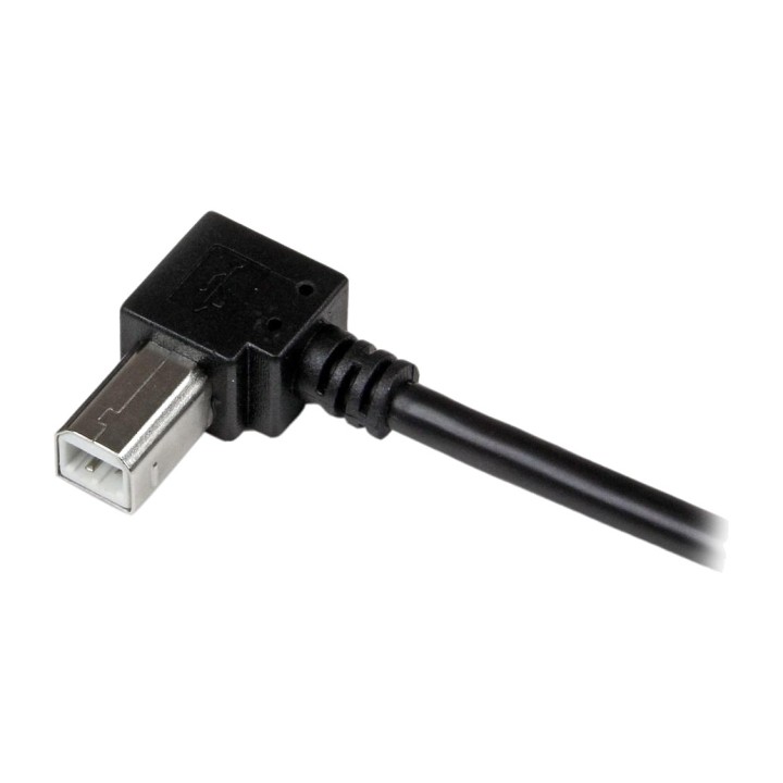 STARTECH.COM Kabel USB-A na USB-B, kotni na desno, za