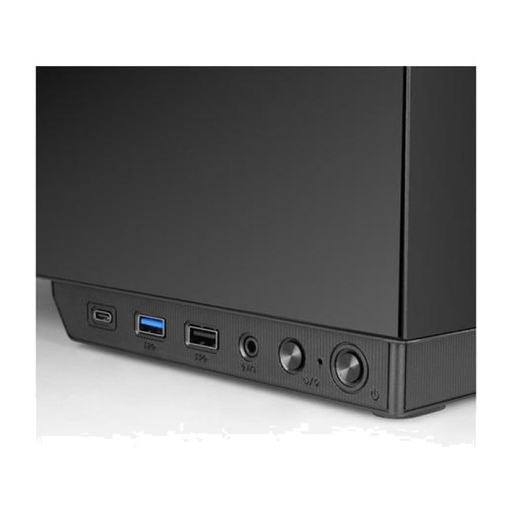 MARS GAMING Semitower pc-kabinet med LCD-skærm og hærdet
