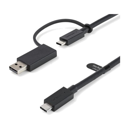cable usb-c con adaptador a usb-a usbccadp-1m