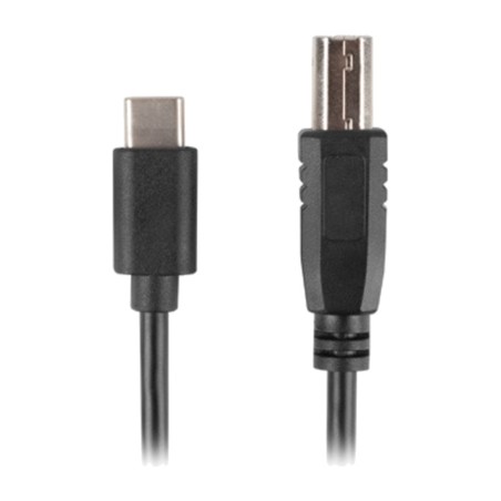 kabel usb-c na usb-b 2.0 pro tiskárnu 180 cm ca-usba-13cc-0018-bk