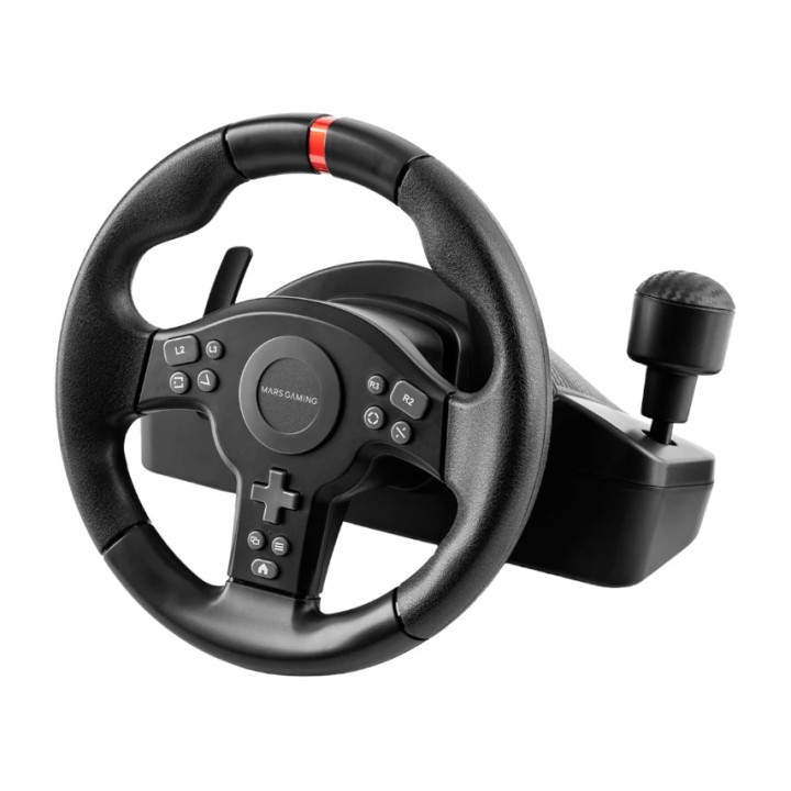 MARS GAMING Multiplatform simulation steering wheel with