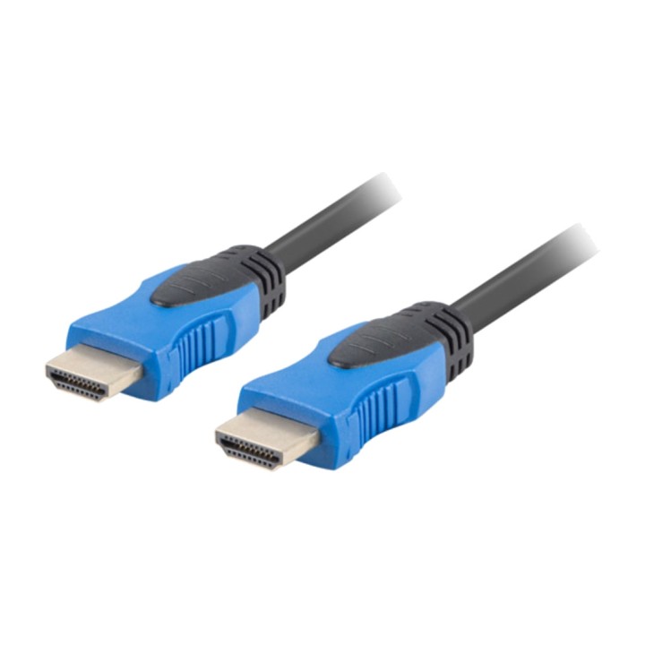 LANBERG HDMI kábel z medi so samčími konektormi V2.0 4K 450