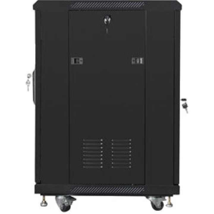 LANBERG Armoire rack au sol avec porte vitrée 19" 15U