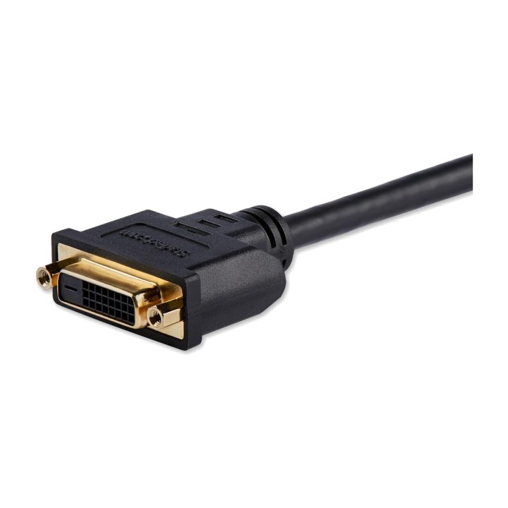 STARTECH.COM HDMI hím - DVI-D anya adapter kábellel 20 CM