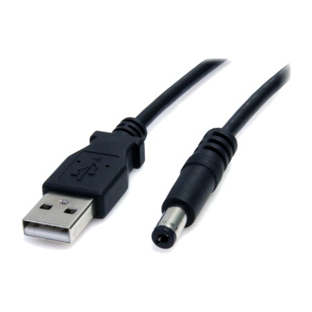 usb-a–tynnyriliitin virtajohto tyyppi m 5v 5,5 mm 91 cm usb2typem