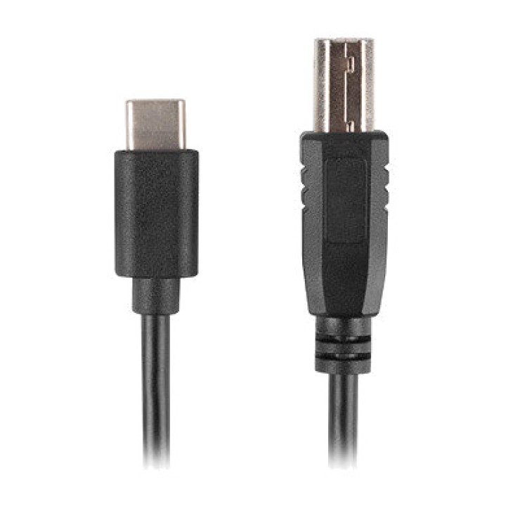 LANBERG Cavo per stampante da USB-C a USB-B 2.0 con ferrite
