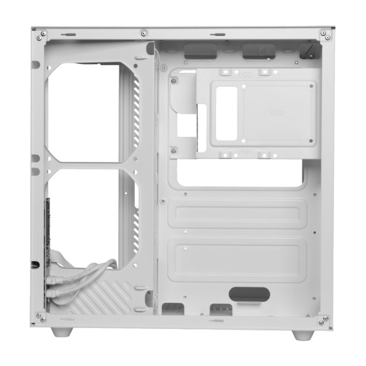 MARS GAMING Caja para PC semitorre con frontal curvo