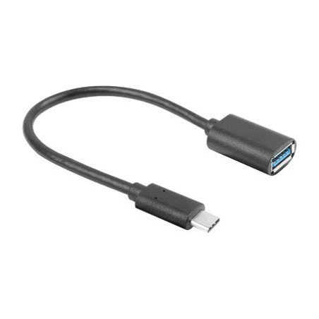 sovituskaapeli uros - naaras usb-c-usb-a 3.1-otg 15 cm