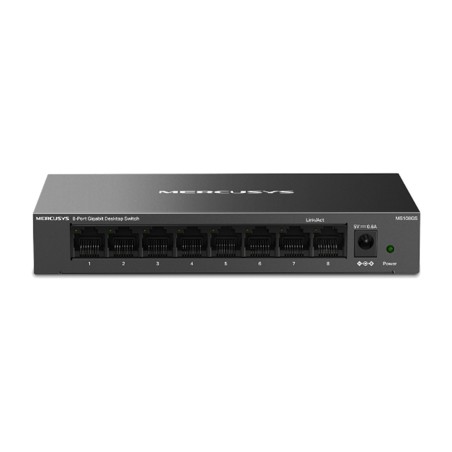 switch gigabit desktop a 8 porte ms108gs 10/100/1000mbps