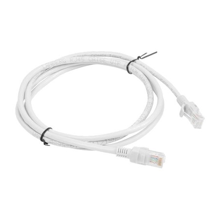 latiguillo de red sin apantallar con conectores rj45 cat6 u/utp cca 150 cm