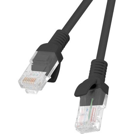 latiguillo de red sin apantallar con conectores rj45 cat6 u/utp cca 150 cm