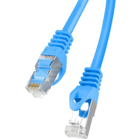 latiguillo de red apantallado con conectores rj45 cat6 f/utp cca 1 m