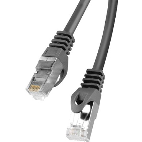 latiguillo de red apantallado con conectores rj45 cat6 f/utp cca 1 m