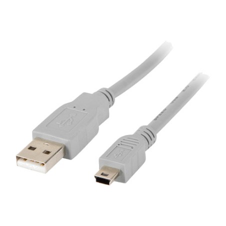 usb-a - mini usb 2.0 kábel töltéshez és adatátvitelhez 180 cm ca-usbk-10cc-0018