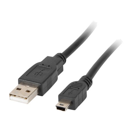 cable usb-a a mini usb 2.0 per a càrrega i dades 180 cm ca-usbk-10cc-0018