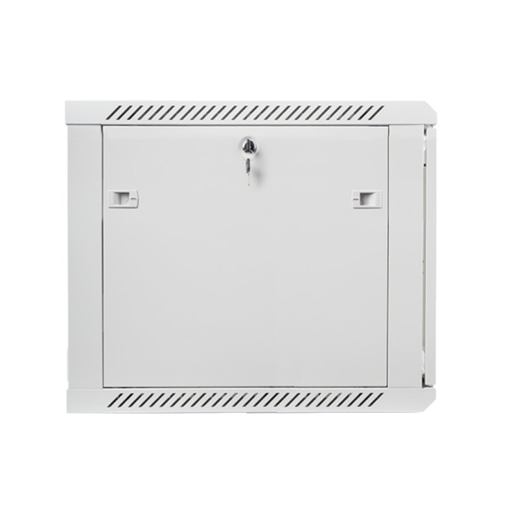 LANBERG Wandmontierter Rackschrank mit Glastür 19" 9U